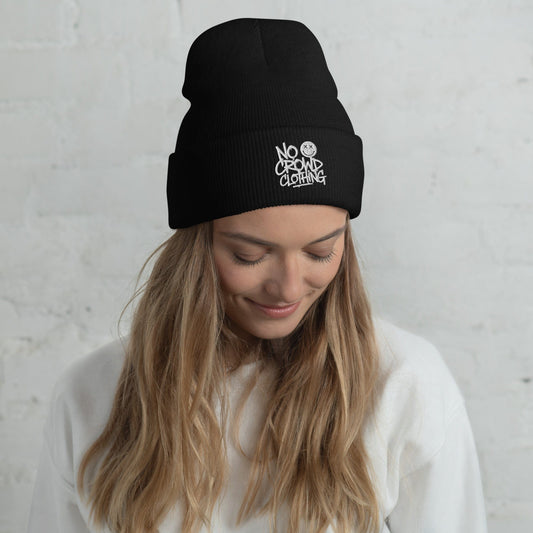 Cozy No Crowd Clothing beanie for social anxiety relief with humor. Soft, warm beanie perfect for staying comfortable while embracing solitude. Fun, stylish design turns anxiety into a laugh, making it ideal for those who prefer their own company...beanie female