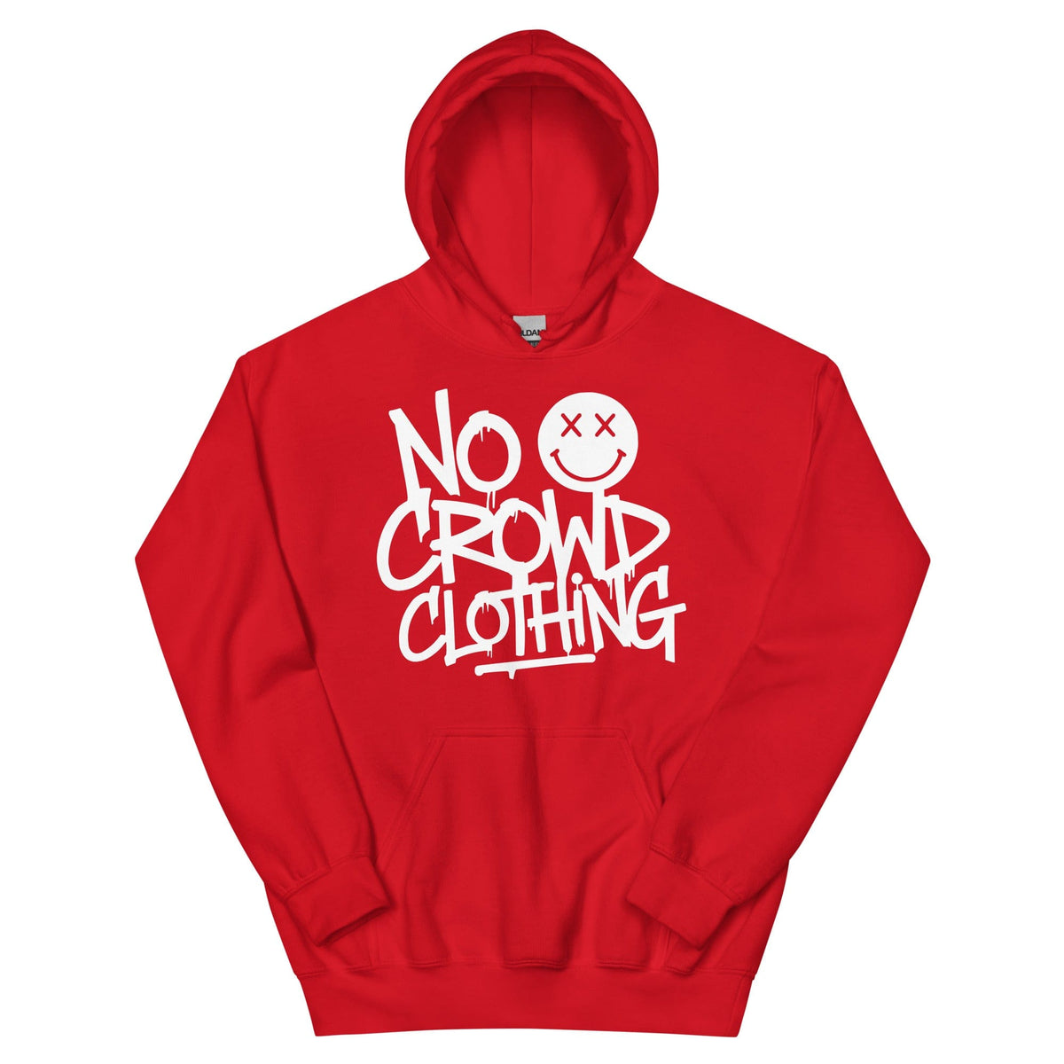 No Crowd Clothing combines style, humor, and comfort to create a sanctuary for those with social anxiety. Our designs promote self-care and confidence by turning anxious moments into lighthearted expressions...red