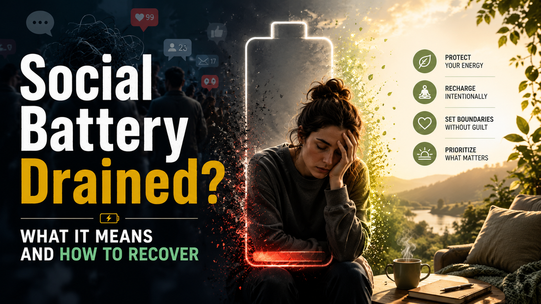 Social Battery Drained? What It Means and How to Recover