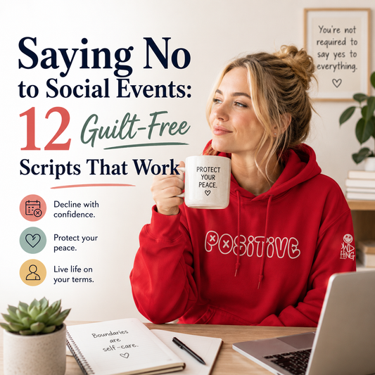 Saying No to Social Events: 12 Guilt-Free Scripts That Work