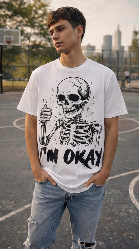 I'm Okay introvert t-shirt
