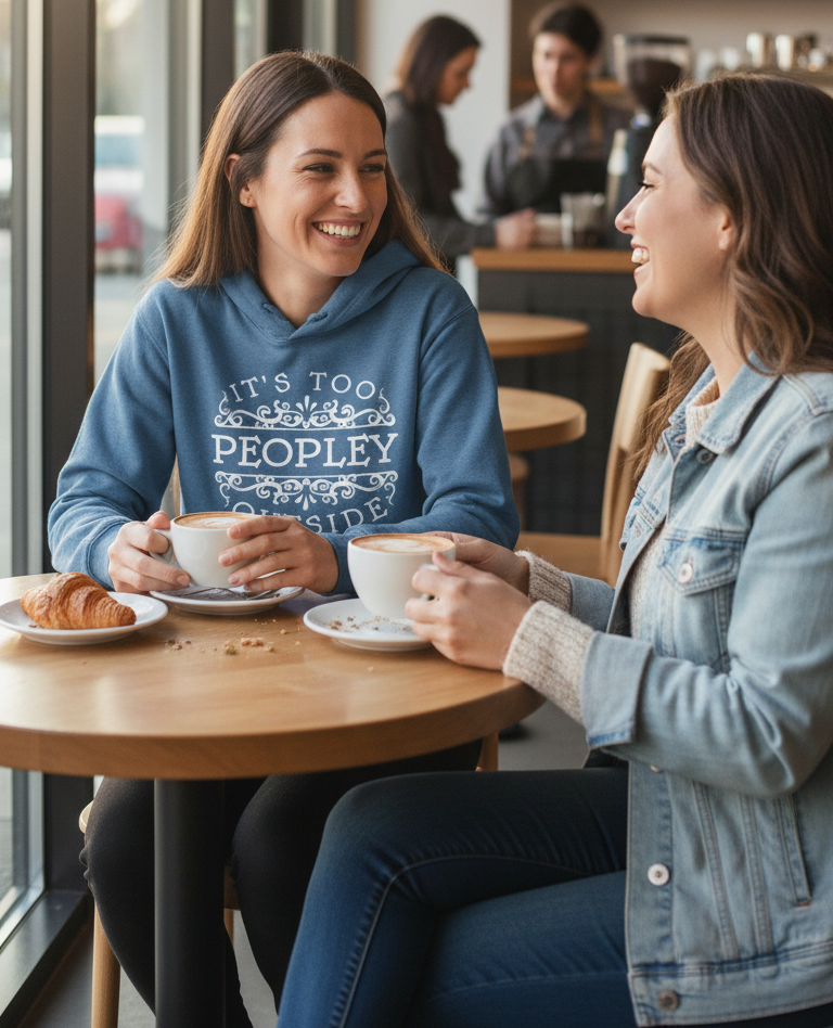 Too Peopley Introvert Hoodie