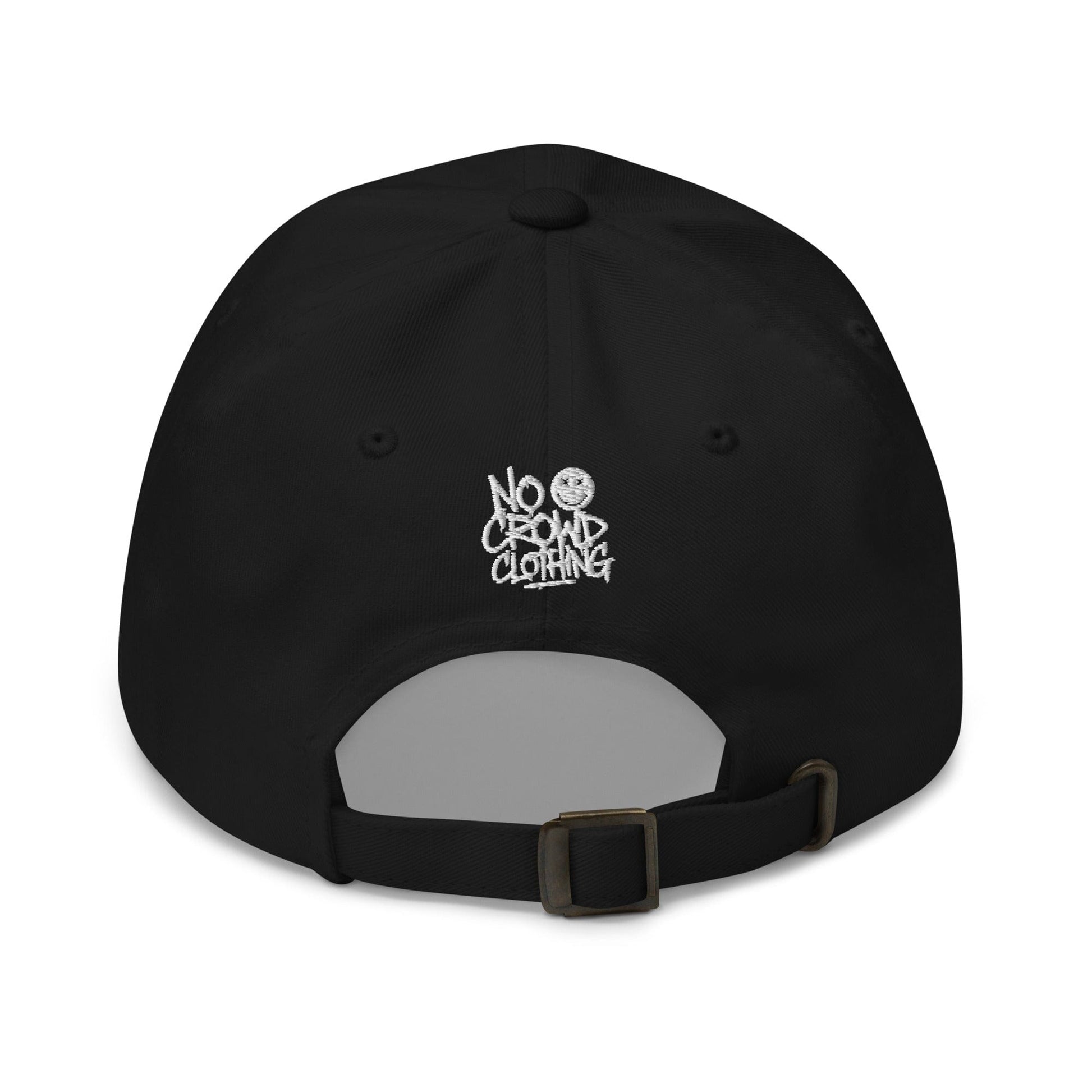 Self Aware Hat by No Crowd Clothing with sleek, minimal design..black back