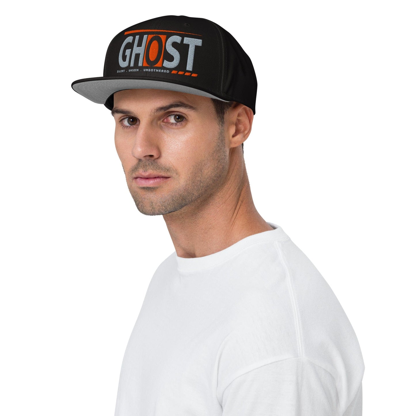 Ghost Hat designed for people who prefer quiet and solitude...model black