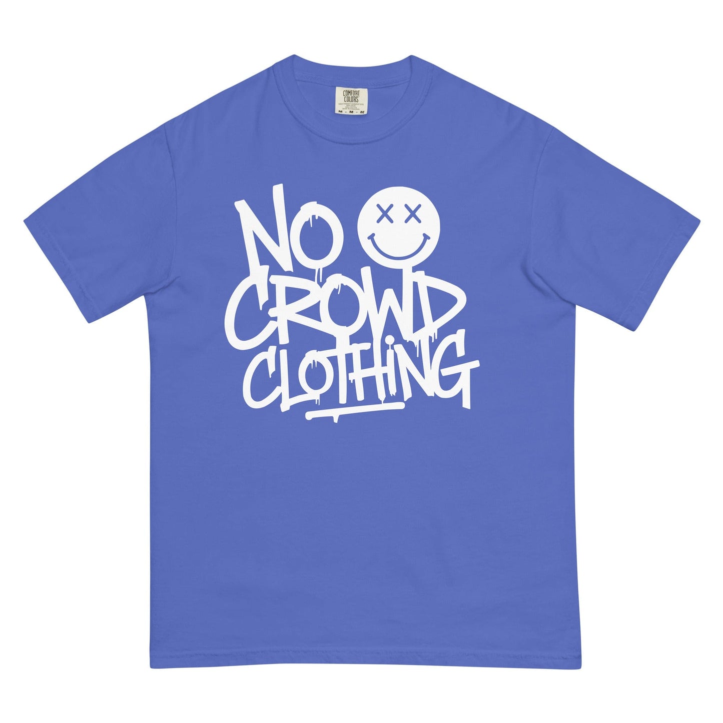 No Crowd Clothing creates a sanctuary in fashion with designs that blend humor and comfort. Perfect for easing social anxiety, our apparel promotes self-care and confidence, turning awkward moments into lighthearted ones..blue