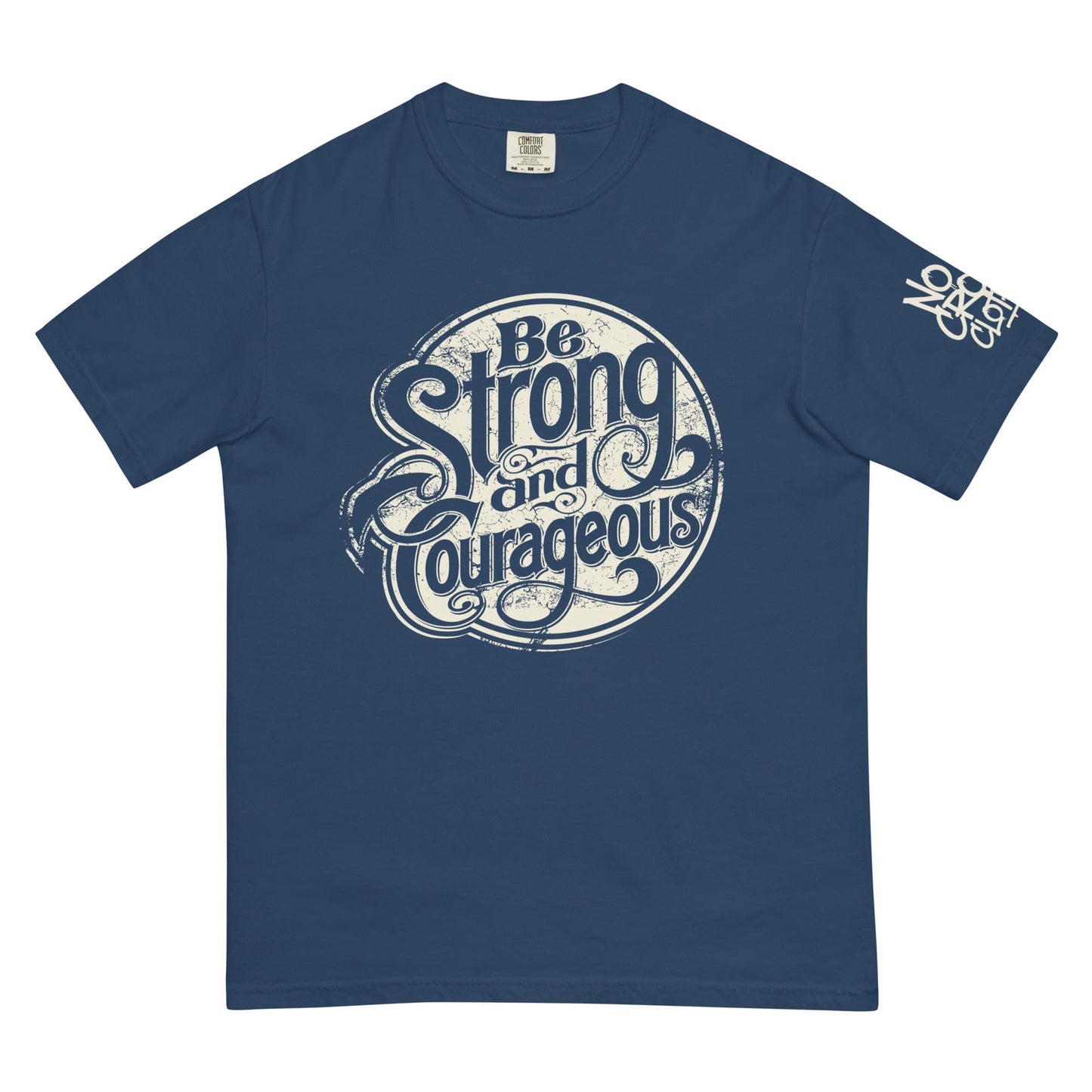 No Crowd Clothing’s 'Keep Going' t-shirt offers an empowering message for those dealing with stress or anxiety. With a touch of humor, it encourages resilience and serves as a reminder to persevere through challenges....blue